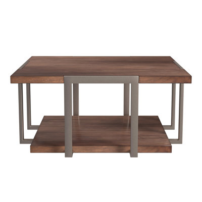 Cerna Solid Coffee Table with Storage by Latitude Run