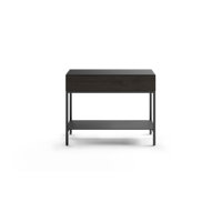 Reveal Glass End Table with Storage by BDI