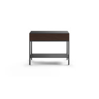 Reveal Glass End Table with Storage by BDI