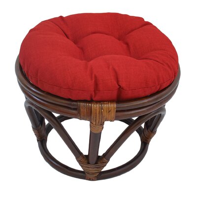 Indoor/Outdoor Ottoman Cushion by Bay Isle Home