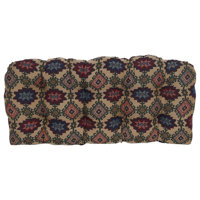 Rounded Back Solid Tapestry Settee Cushion Set (Set Of 3) by Blazing Needles