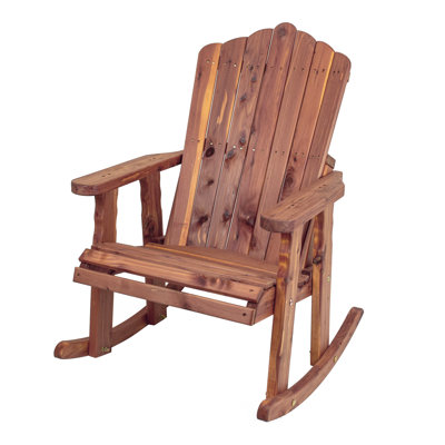 Aromatic Red Cedar Wood Outdoor Rocker Chair by American Furniture Classics
