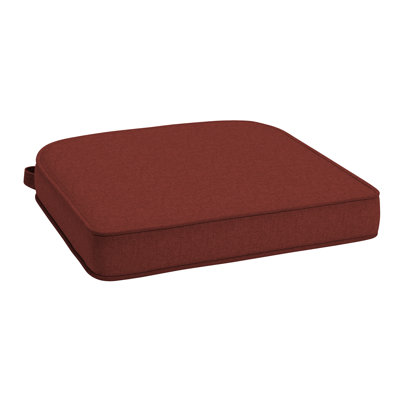 ARDEN Foam Outdoor Double Welted Round Back Seat Cushion, 20 x 19, made with ProFoam by ARDEN
