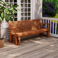 Amish Casual Heavy Duty 800 Lb Roll Back Treated Porch Glider, 5 Foot by Amish Casual