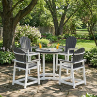 Round 4-Person 35” Long Bar Set by American Eco Living