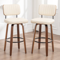 Swivel Counter & Bar Stool by Ebern Designs