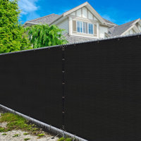 Amgo Fence Privacy Screen Heavy Duty Windscreen with Bindings & Grommets by Amgo