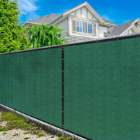 Amgo Plus Extra Heavy Duty Privacy Fence Screen 220 GSM with Reinforced Grommets by Amgo