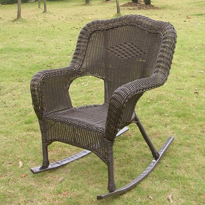 Hanish Resin Patio Rocking Chair by Laurel Foundry Modern Farmhouse
