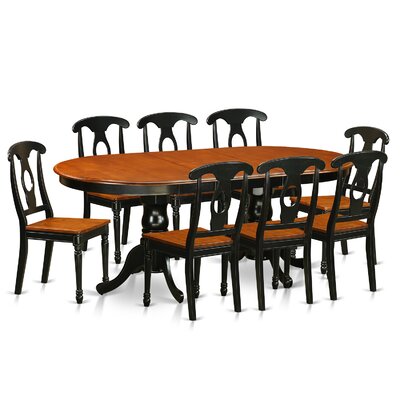 Pilcher Butterfly Leaf Solid Wood Dining Set by August Grove