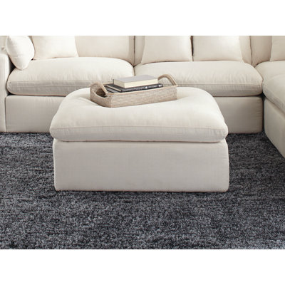 Walsh 40" Wide Rectangle Standard Ottoman by Andrew Home Studio
