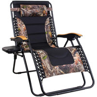 Padded Reclining Zero Gravity Chair with Cushion