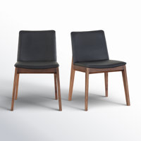 Anrey Vegan Leather Dining Chair by AllModern