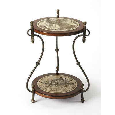 Emilienne Distressed Accent Table by Breakwater Bay