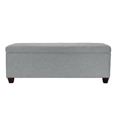Lalonde Upholstered Flip Top Storage Bench by Alcott Hill