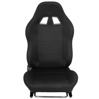Anman Racing Bucket Seat With Double Locking Slides Adjustable Angle fit Racing Wheel Stand, No Stand by Anman