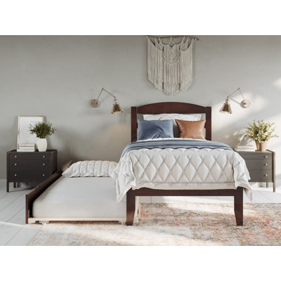 Elliana Solid Wood Platform Bed with Trundle by Viv + Rae