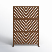 Harmon 4 ft. W Laser Cut Metal Privacy Screen by AllModern