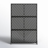 Harmon 4 ft. W Laser Cut Metal Privacy Screen by AllModern
