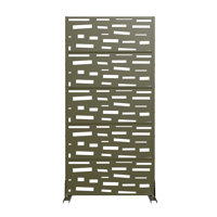 Metal Outdoor Privacy Screen by Dovelina