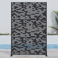 Outdoor Metal Privacy Screen by Dovelina