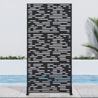 Outdoor Metal Privacy Screen by Dovelina