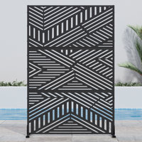 Outdoor Metal Privacy Screen by Dovelina