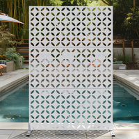 Outdoor Privacy Metal Screen by Dovelina