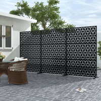 Outdoor Metal Privacy Screen by Dovelina