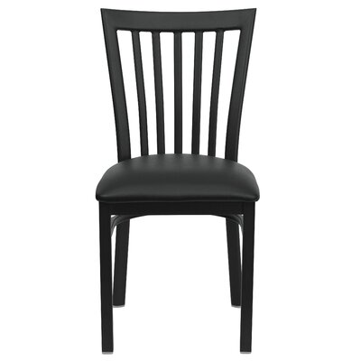Oliverson School House Back Metal Restaurant Chair by Inbox Zero