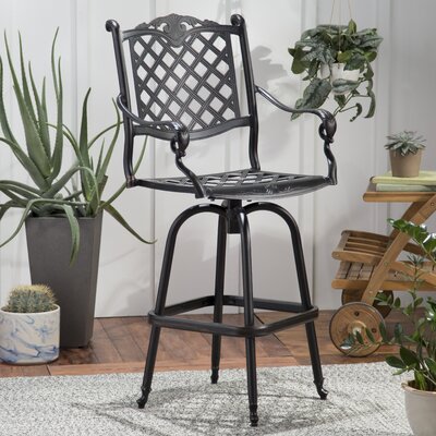 Mcfadden Patio Bar Stool by Astoria Grand
