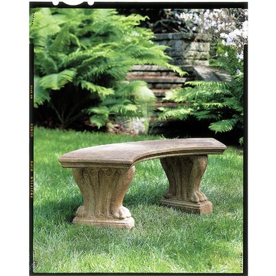 Malagrida Curved West Chester Garden Bench by Astoria Grand