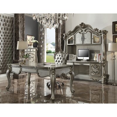 Thebes Solid Wood Desk by Lark Manor