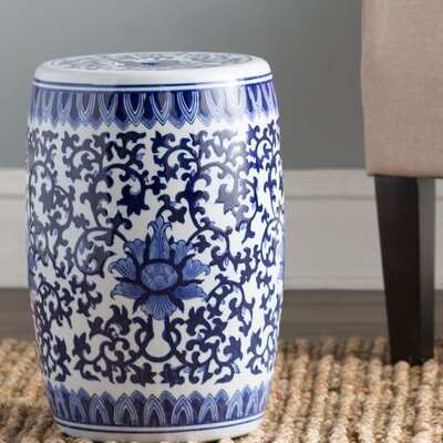 Hellinger Ceramic Garden Stool by Birch Lane