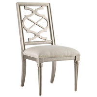 Morrissey Cross Back Side Chair in Silver by A.R.T.