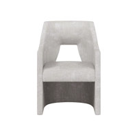 Mezzanine Fabric Upholstered Back Armchair in Gray by A.R.T.