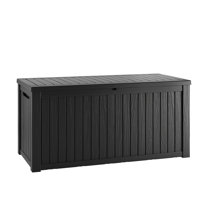 Decksplore 210 Gallons Water Resistant Resin Lockable Deck Box by Decksplore