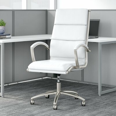 Easy Office Vinyl Executive Chair by Bush Business Furniture