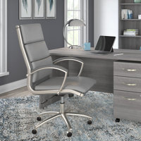 Bush Business Furniture Studio C High Back Leather Executive Office Chair by Bush Business Furniture