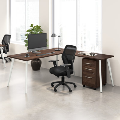 Bush Business Furniture Vista 3 Drawer Mobile File Cabinet by Bush Business Furniture