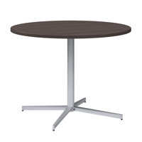 Bush Business Furniture 42-Inch Round Conference Table With Metal Base by Bush Business Furniture