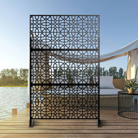6 ft. H x 4 ft. W Metal Privacy Screen by MAYEERTY