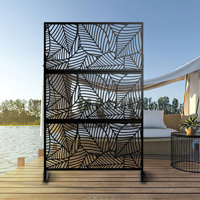 6 ft. H x 4 ft. W Metal Privacy Screen by MAYEERTY