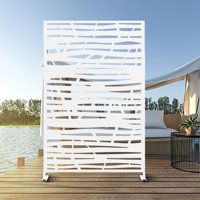 6 ft. H x 4 ft. W Metal Privacy Screen by MAYEERTY