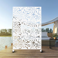 6 ft. H x 4 ft. W Metal Privacy Screen by MAYEERTY