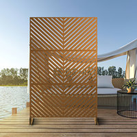 6 ft. H x 4 ft. W Metal Privacy Screen by MAYEERTY