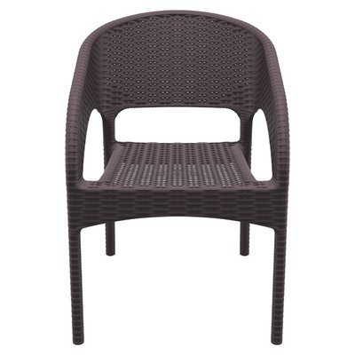 Tomosuke Stacking Patio Dining Arm Chair by Wildon Home