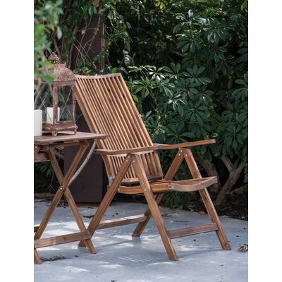 Lilly Solid Wood Adirondack Chair by Bay Isle Home