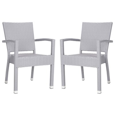 Key Vista Stacking Patio Dining Chair by Bay Isle Home