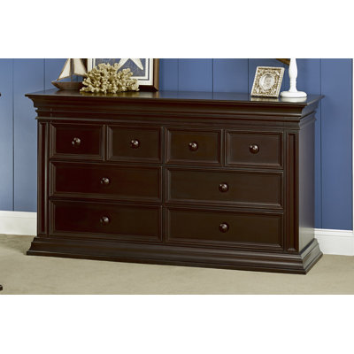 Vienna 6 Drawer Double Dresser by Baby Cache